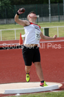 Boys under-15 shot , North Eastern Track and Fields Champs., Middlesbrough. Photo: David T. Hewitson/Sports for All Pics